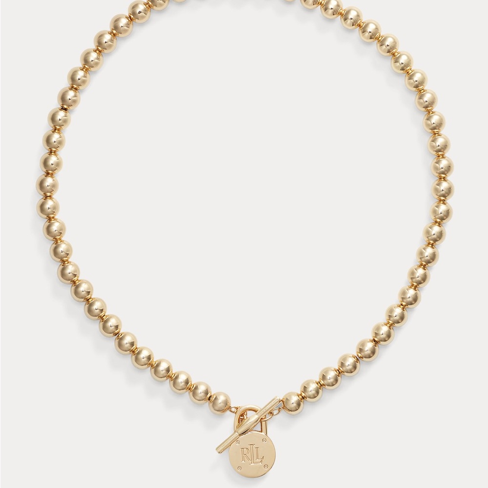 Gold Beaded Necklace